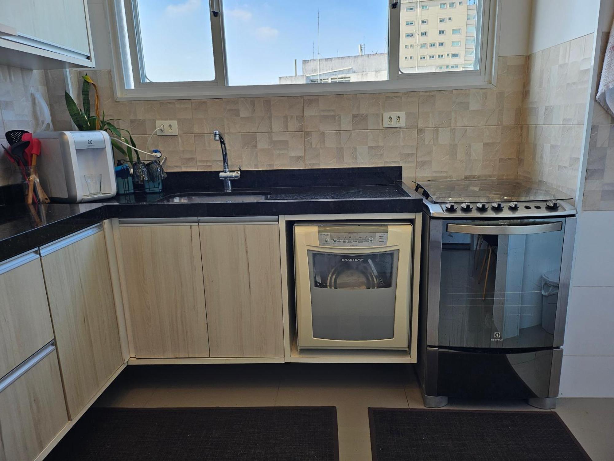 Apartamentos Na Praia Do Gonzaga Frente Mar Com Estacionamento 산토스 외부 사진